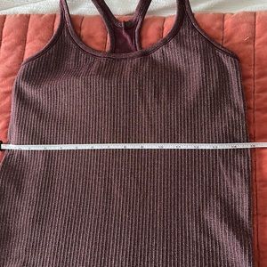 Lululemon ebb to street tank top size 2